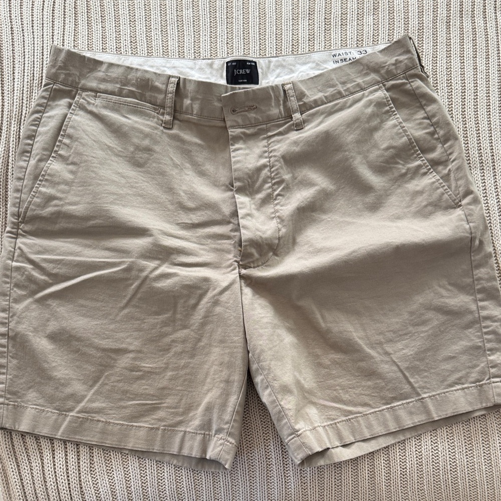J. Crew 7" Portsider stretch chino short